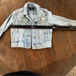 7 For All Mankind Light Blue Kids Jean Jacket